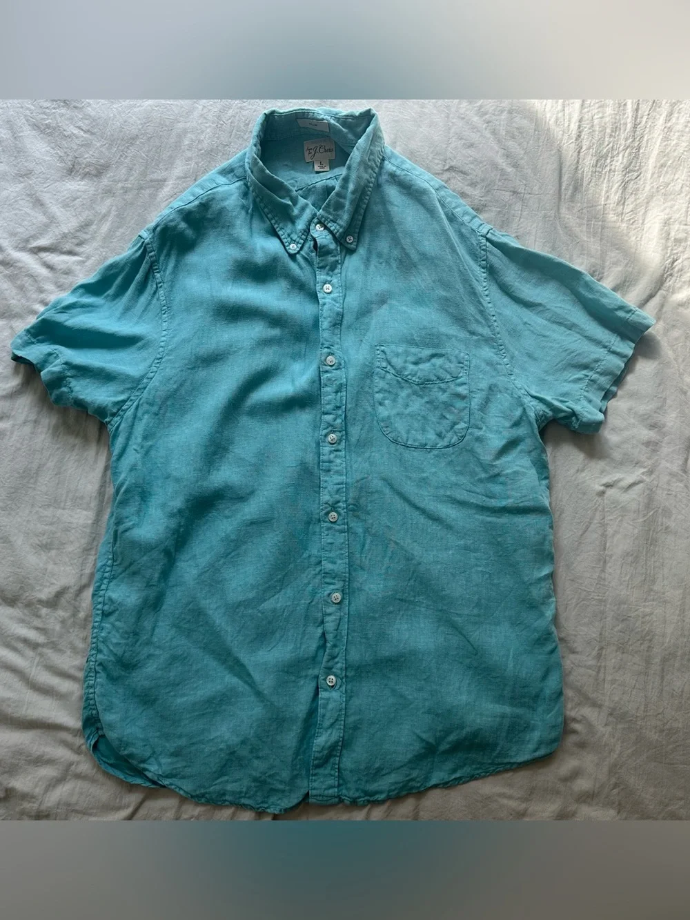 Jcrew Baird Mcnutt linen shirt slim large men’s